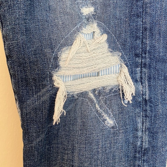 3x1 cropped distressed boyfriend jean- 2 - Picture 3 of 8